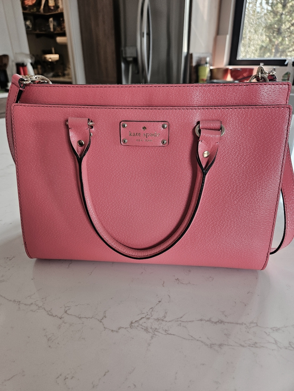 kate spade Hot Pink Leather Satchel